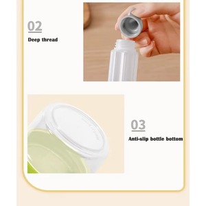 Mini-bouteilles souples anti-fuite pour condiments, récipients portables pour sauces, idéales pour le barbecue, les pique-niques et la cuisine - Product Image 3