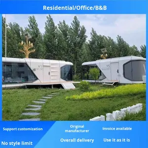 Casa Móvil Personalizable con Estructura de Acero Diseño Cápsula Espacial Habitación Cielo Estrellado para Vida al Aire Libre en Villas, Apartamentos y Zonas Turísticas - Product Image 3