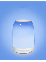 Mini Altavoz Portátil con Luz RGB USB, Radio FM, Reproductor de Tarjetas TF, para Cine en Casa y Computadora, 5W, Batería de 2000mAh, Regalo Navideño, OEM