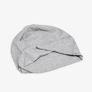 <span class=keywords><strong>Bonnet</strong></span> d'été mince de couleur unie unisexe à une couche frisée en coton doux Baggy Sleeping Chemo Cap Chunky Beanie - Product Image 6