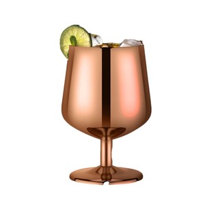 Lot de 2 verres à Cognac 12 oz Brandy Snifter Glass Snifter Glass Whiskey Acier inoxydable 18/10 Cadeau idéal pour les hommes amateurs de vin - Product Image 4