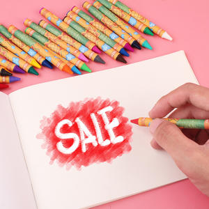 แท่งดินสอสีพาสเทลชุดดินสอสีปลอดสารพิษสำหรับเด็กวาดภาพโดยศิลปิน12สี - Product Image 5