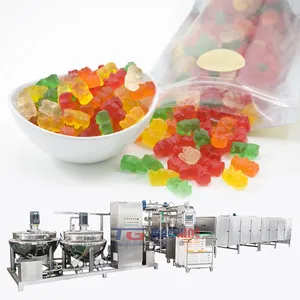 Geavanceerde Best Verkopende Gummy Bear Snoepvormende Machine Jelly Candy Making Equipment