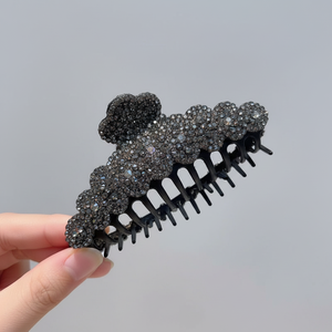 Tending Boho fiore di cotone fermagli per capelli per le donne scintillante vendita all'ingrosso accessori di moda caldi - Product Image 2