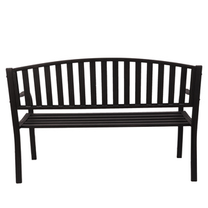 Suministro de fábrica, Banco de Metal para jardín, silla de Banco de Metal resistente para exteriores para patio trasero - Product Image 5