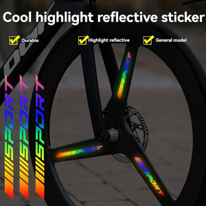 Pegatinas Reflectantes para Ruedas de <span class=keywords><strong>Coche</strong></span>, Pegatinas Deportivas para Llantas, Pegatinas Luminosas para <span class=keywords><strong>Coche</strong></span>, Modificación Deportiva - Product Image 3