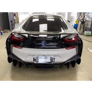 Gran oferta, faldón lateral del difusor del labio del parachoques delantero automático para BMW I8ED, Kit de carrocería de fibra de carbono - Product Image 3