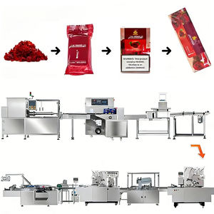 Línea de Producción y Empaquetado Automática de Cachimbas para Melaza, Máquina Empacadora de Bolsas de Cachimba, Máquina Encartonadora de Cajas de Cachimba - Product Image 1