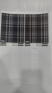 Tela a cuadros de algodón Giza de grado superior para niñas y niños transpirable cómoda para camisas de gama alta prendas a medida personalizadas - Product Image 3