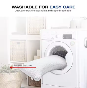 <span class=keywords><strong>Oreiller</strong></span> en mousse à mémoire <span class=keywords><strong>de</strong></span> <span class=keywords><strong>forme</strong></span> pour dormeur latéral en <span class=keywords><strong>forme</strong></span> <span class=keywords><strong>de</strong></span> croissant <span class=keywords><strong>de</strong></span> lune <span class=keywords><strong>ferme</strong></span> à hauteur réglable - Product Image 6