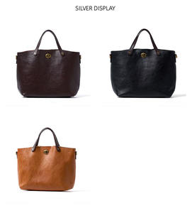 Bolso Tote de Cuero Genuino para Mujer con Asas Dobles, Piel de Vacuno de Grano Completo, Forro de Algodón Puro para Todas las Estaciones, Nuevos Bolsos de Hombro - Product Image 4