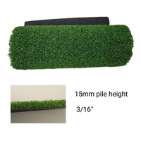 Tapis de gazon artificiel de pelouse synthétique de haute qualité populaire gazon de golf sur mesure