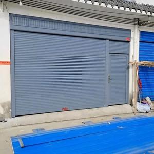 <span class=keywords><strong>Porte</strong></span> de <span class=keywords><strong>garage</strong></span> moderne motorisée en aluminium à enroulement, isolation acoustique, sécurité, <span class=keywords><strong>avec</strong></span> télécommande et contrôle par application - Product Image 3