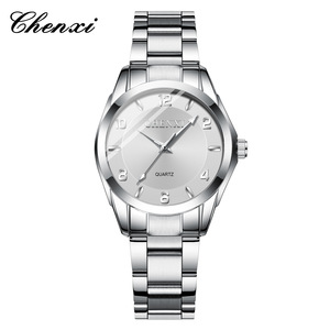 CHENXI 021A Montre à quartz unisexe, tendance, en acier inoxydable, pour couple, vente chaude transfrontalière - Product Image 4