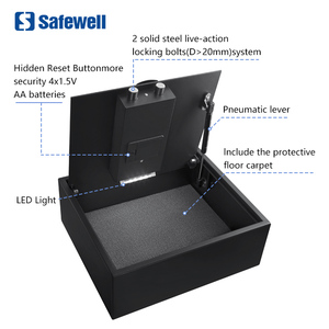 Safewell Top Mở Kỹ Thuật Số Điện Tử Mã Chủ Khách Sạn An Toàn Hộp Máy Tính Xách Tay Phòng Khách An Toàn Hộp Cho Doanh Nghiệp - Product Image 4
