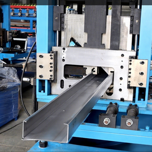 Mesin Pembentuk Gulungan Bagian CZ Presisi dengan Cetakan Penyesuaian Otomatis |   Ideal untuk Ukuran yang Beragam dalam Industri Struktur Baja - Product Image 1