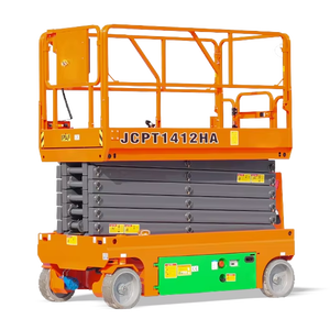 Plataforma de Trabalho Aérea Elétrica Dobrável China Dingli 13.8m JCPT1412HD com Bomba de Motor e Engrenagem, Alta Capacidade de Carga 320kg, Velocidade 5m/s - Product Image 1