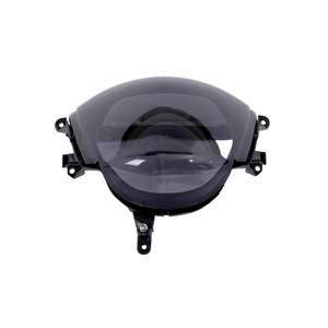 Phare Avant de Moto avec Lentille en Verre Clair Noircissant pour <span class=keywords><strong>PIAGGIO</strong></span> ZIP100 - Product Image 2