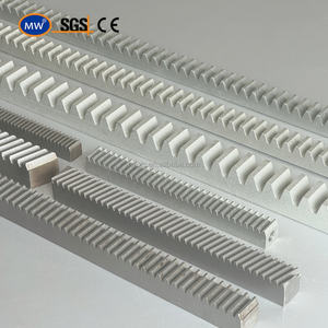 Engrenages à crémaillère usinés CNC personnalisés pignon à crémaillère industrielle en acier plastique nylon pour portail coulissant automatique - Product Image 5