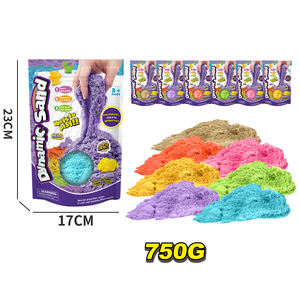 Nuova tendenza giocattolo educativo dinamico sabbia fai da te argilla magica giocattoli sensoriali arte didattica fai da te sabbia magica simile a Playdough e melma - Product Image 6