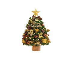 Nouvel Ornement de Noël en PVC Rouge pour Table, 45-90mm, en Forme de Souche d'Arbre, Kit DIY pour Décoration de Fêtes