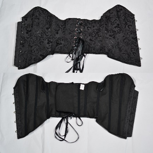 Corset Renaissance Overbust pour femme, respirant, à lacets, en Spandex, sous-vêtement de costume avec maintien ferme - Product Image 3