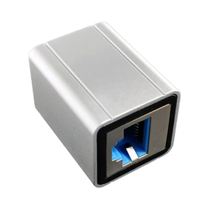 Class 5 6 6A <span class=keywords><strong>RJ45</strong></span> cáp Ethernet Expander Coupler thiết bị đầu cuối kết nối phụ kiện - Product Image 2