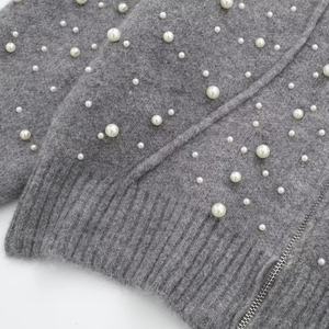 Suéter Personalizado con Logotipo OEM para Hombre, Fabricante de Suéteres, Cárdigan con Patrón Jacquard, Ropa de Punto Informal, Suéter de Cuello Redondo para Hombre, Suéter de Punto para Invierno - Product Image 5