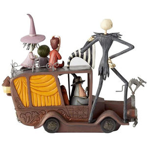 Tradiciones Pesadilla Antes De Navidad Mayor Coche Estatuilla - Product Image 4