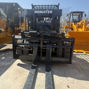 Carrello Elevatore Usato <span class=keywords><strong>Komatsu</strong></span> 10 Tonnellate FD100 Modello 2012 Altezza di Sollevamento 4,5m 6 Mesi di Garanzia Sistema Idraulico Diesel Certificato Prodotto in Giappone - Product Image 2