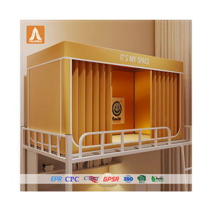 Tente de <span class=keywords><strong>lit</strong></span> escamotable pour <span class=keywords><strong>lit</strong></span> superposé, dortoir étudiant, baldaquin pliable avec fermeture éclair, moustiquaire 3 portes, taille adulte - Product Image 1