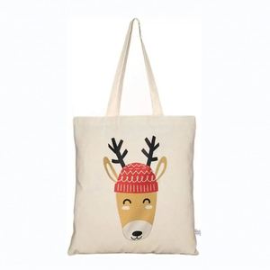 Bolsa de Lona con Diseño Nuevo 2024, Personalizada con Impresión Digital Completa, Fabricada con Algodón Orgánico Reciclado, con Patrón de Letras - Product Image 4
