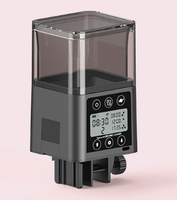 Distributeur automatique de nourriture pour poissons, minuteur intelligent, distributeur de nourriture pour poissons en plastique, dispositif d'alimentation pour aquarium, pour poissons ornementaux, aquarium domestique