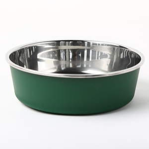 Tazón para Perro de Acero Inoxidable Ecológico al por Mayor, Tamaño XL, Base Antideslizante, Producto Promocional para Mascotas - Product Image 1