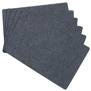 Reusable Material Durable Felt Table Placemat Dinnerware Dishes table runner placemats set