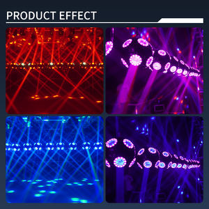 Nueva Luz de Discoteca con Movimiento de Cabeza, Efecto Estroboscópico 4 en 1, Luz de Bola Móvil con Efecto de Elevación para Club Nocturno, DMX 10x20W - Product Image 3