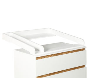 <span class=keywords><strong>Commode</strong></span> à bébé moderne en <span class=keywords><strong>bois</strong></span> <span class=keywords><strong>blanc</strong></span> à 3 tiroirs avec plateau à <span class=keywords><strong>langer</strong></span>, meubles de chambre d'enfant pour bébés et enfants - Product Image 5