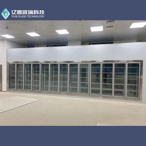 Kit de chambre froide à énergie solaire, entrepôt frigorifique de fleuriste, porte en verre dans la salle de réfrigérateur - Product Image 1