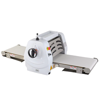 Machine à étaler la pâte à croissants, modèle de table, semi-automatique, mini, avec coupe-pâte