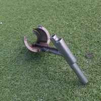 Trasplantadora Manual Compacta de Hierro para Plantación Precisa en Jardín y Campo