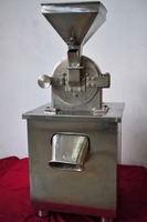 Moulin à grains électrique en acier inoxydable haute efficacité, équipement de traitement, moteur 3/5,5 kW, 150 kg/h