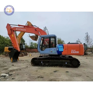 Excavadora HITACHI de 20 toneladas usada, original de Japón, excavadora Hitachi EX200-3 en buen estado - Product Image 1