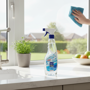AquaVera - Limpiador Líquido Ecológico para Vidrios en Aerosol - Transparente 500ml, Certificado ISO9001/GMP, 0%-5% de Ingredientes - Product Image 3