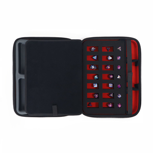 2026 Organizador de dados de plástico personalizado para juegos de mesa, con función de almacenamiento, para Dungeons and Dragons, y estuche de EVA para dados - Product Image 3