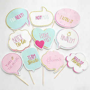 Cadres photos de stand de <span class=keywords><strong>mariage</strong></span> 10, pièces/ensemble, bricolage, décoration de fête - Product Image 1