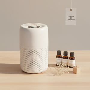 <span class=keywords><strong>Purificateur</strong></span> <span class=keywords><strong>d</strong></span>'<span class=keywords><strong>air</strong></span> de bureau en gros avec diffuseur <span class=keywords><strong>d</strong></span>'arômes, filtre HEPA H13, certifié EPA et CARB, 5W faible <span class=keywords><strong>consommation</strong></span>, avec veilleuse - Product Image 1