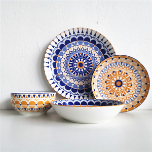 Veweet — <span class=keywords><strong>service</strong></span> <span class=keywords><strong>de</strong></span> table en <span class=keywords><strong>porcelaine</strong></span> <span class=keywords><strong>fine</strong></span>, ensemble, vaisselle <span class=keywords><strong>de</strong></span> luxe, en <span class=keywords><strong>porcelaine</strong></span>, lot <span class=keywords><strong>de</strong></span> 24 pièces - Product Image 5