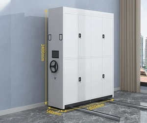 Armadio Mobile con Scaffalature Chiudibili a Chiave di Alta Qualità e Densità Personalizzabile per Hotel, Scuole, Ospedali, Biblioteche, Aziende e Archivi - Product Image 2