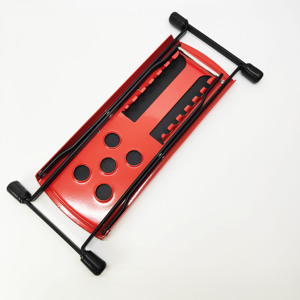 Reposapiés <span class=keywords><strong>para</strong></span> Guitarra, 6 Niveles Ajustables, Plegable, Metálico, Antideslizante, Portátil, <span class=keywords><strong>para</strong></span> Guitarra Clásica y Folk - Product Image 5
