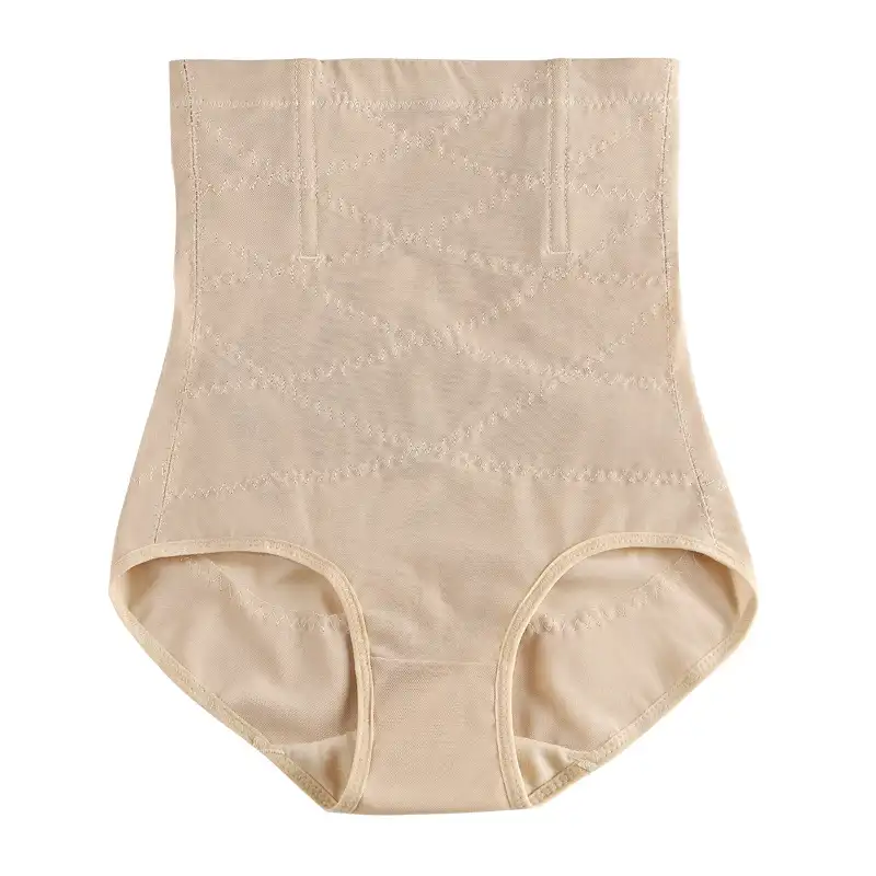 Spandex / Nylon Mesh Control Panties women high waist shapewear tummy